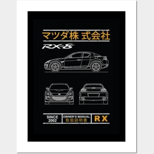 Mazda Rx8 Posters and Art